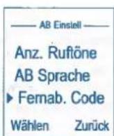 OLYMPIA Easy Answer - Fernabfrage Pin festlegen - 2