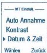 OLYMPIA Easy Answer - Uhrzeit und Datum einstellen - 1