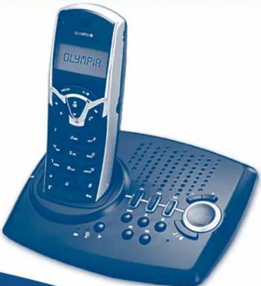 OLYMPIA 6511 - Digitales schnurloses Komforttelefon mit Anrufbeantworter - 1