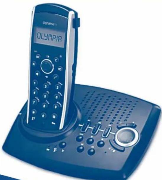 OLYMPIA 6431 - Digitales schnurloses Komforttelefon mit Anrufbeantworter - 1