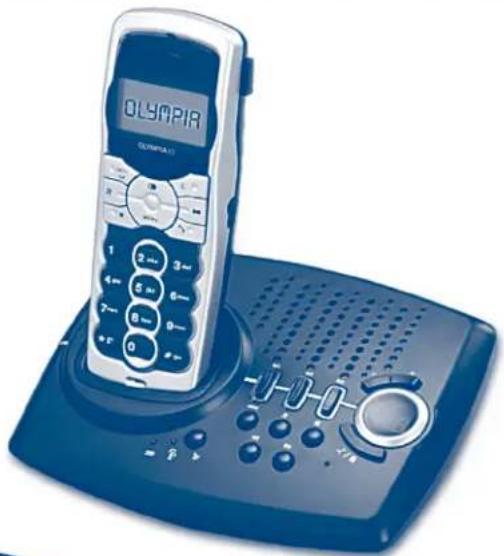 OLYMPIA 6440 - Digitales schnurloses Komforttelefon mit Anrufbeantworter - 1