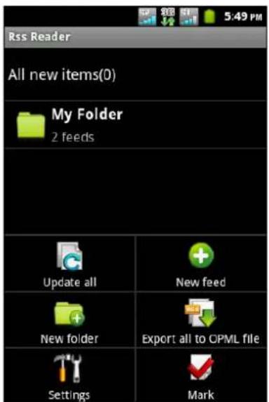 VIEWSONIC V350 - RSS-Feed aktualisieren - 1