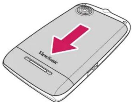 VIEWSONIC V350 - Hintere Abdeckung entfernen - 1
