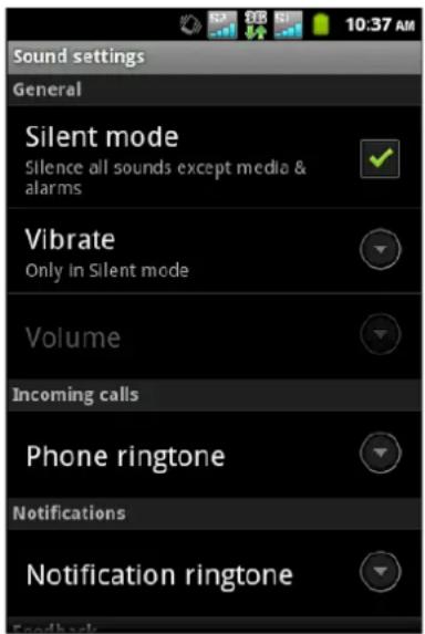 VIEWSONIC V350 - Ruftonlautstärke anpassen - 2