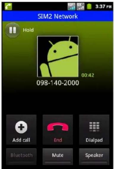 VIEWSONIC V350 - In-Call Options (Anrufoptionen) - 1