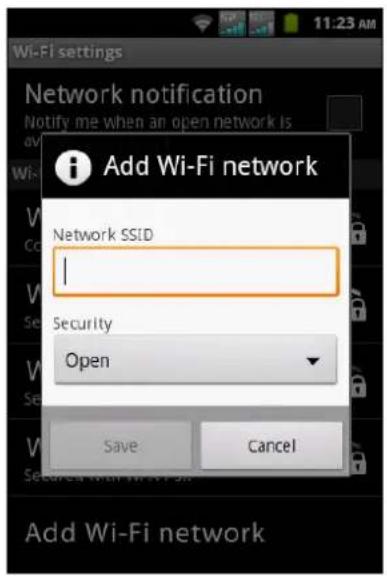 VIEWSONIC V350 - Wi-Fi-Netzwerk hinzufügen - 1