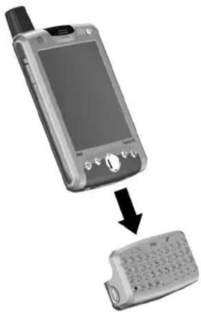 HP iPAQ h6300 - Connecting the Keyboard to Your iPAQ Pocket PC - 1