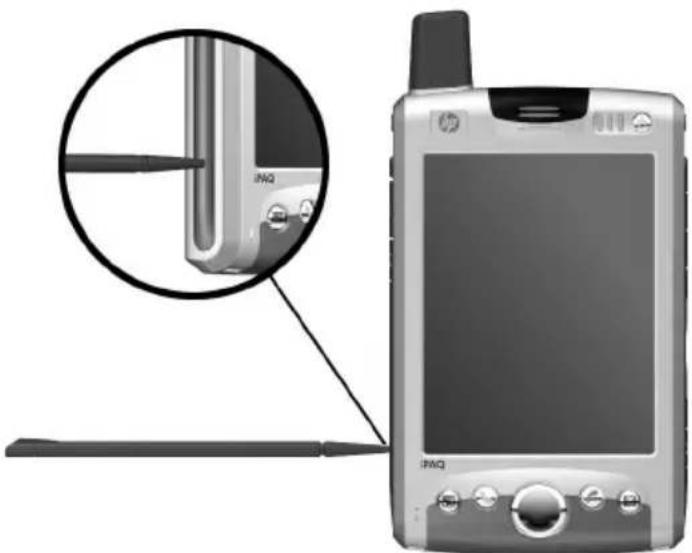 HP iPAQ h6300 - Performing a Soft Reset - 2