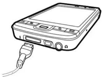 HP iPAQ 200 - Step 3: Charge the battery - 1