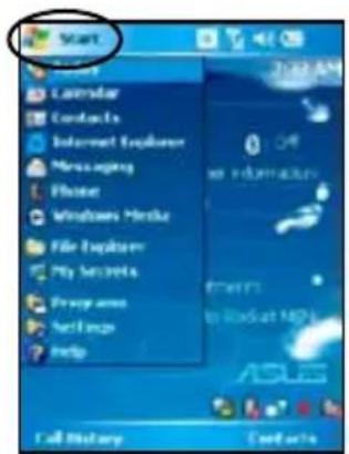 Start Calendar ContactMs Internet Explorer Messaging Phobe Windows Notes File Explorer My Secrets Proxy areas Settings Help Call History Contacts Start AM Off as information dmers to Read at 100% ASLE