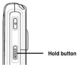 Hold button