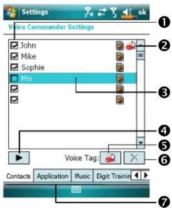 ACER DX900 - Contacts Settings Page - 1