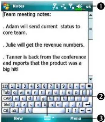 ACER DX900 - Create a Note - 1