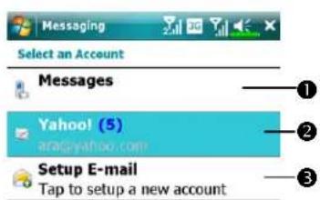 ACER DX900 - Message Accounts - 1