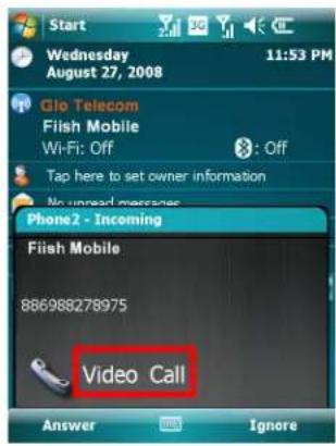 ACER DX900 - ReceivRegieyideo call a video call - 1