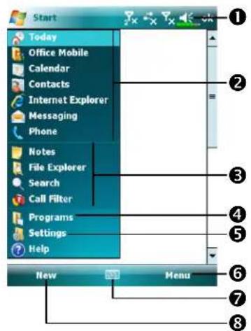 ACER DX900 - Navigation Bar and Command Bar - 1