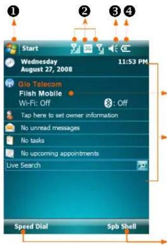 ACER DX900 - Today Screen - 1