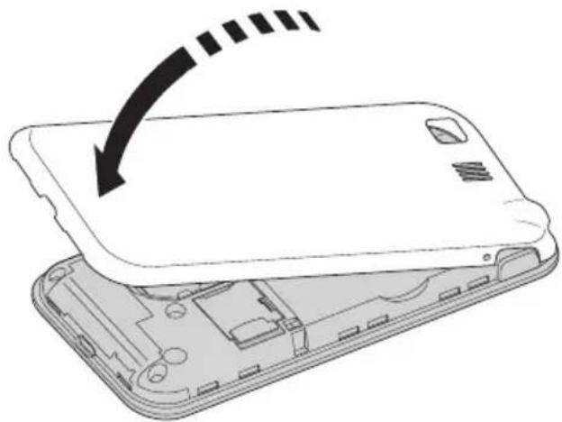 ACER BeTouch E400 - Installing the battery - 3