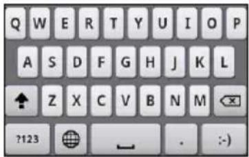 ACER BeTouch E400 - XT9 Text Input - 1