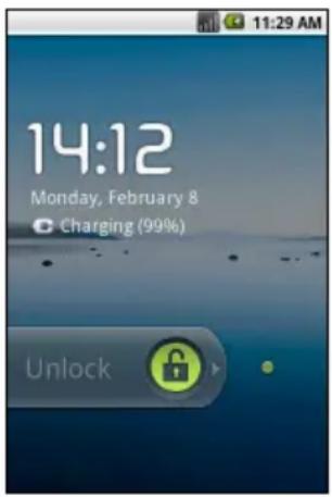 ACER BeTouch E400 - Waking your smartphone - 1