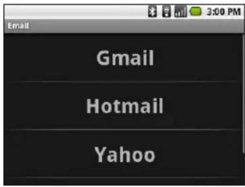 ACER BeTouch E130 - Setting up Email - 1