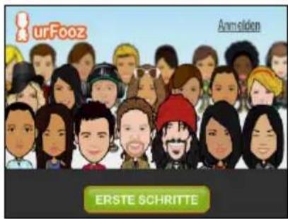 urFooz Annsiden ERSTE SCHritte