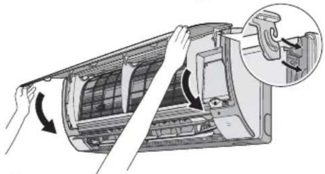 PANASONIC CS-RE15QKE - Ön panel - 2