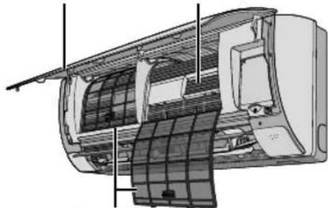 PANASONIC CS-RE18PKE-3 - Ön panel - 3