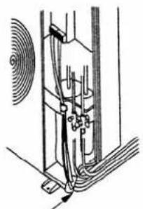 Technical line drawing of a mechanical assembly with no visible text or symbols