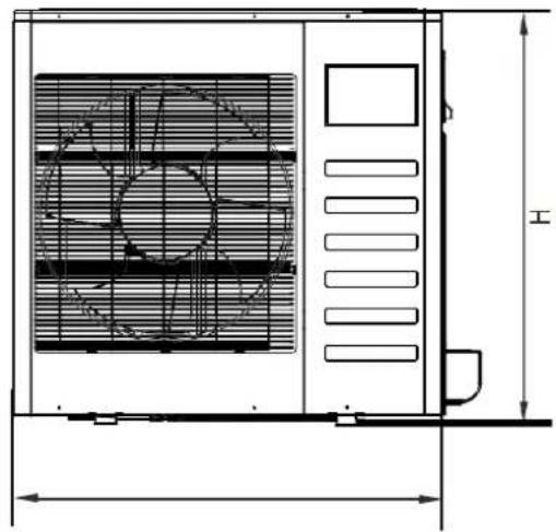 MIDEA MFAD-SERIE - INSTALLATION DER AUSSENEINHEIT - 2