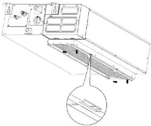 MIDEA MMBT - ■ Reinigungen des Luftfilters (bei einigen Modellen) - 2