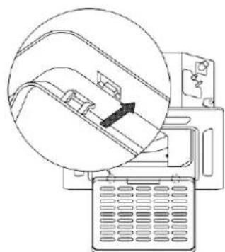 MIDEA 5M-125K - ■ Montieren Sie das Einlassgitter. - 1