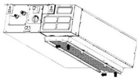 MIDEA 5M-105K - Position der Aufhängeschrauben - 7