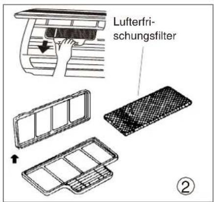 MIDEA 2M-46K - Reinigung des Luftfilters - 2