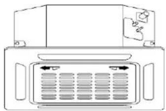 MIDEA 3M-61K - ■ Montieren Sie das Einlassgitter. - 2