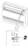 MITSUBISHI PJZ012A087B - < DRAHTLOSE FERNBEDIENUNG > - 1