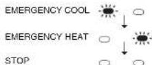 MITSUBISHI MSZ-GB35VA - When the remote controller cannot be used (emergency operation) - 2