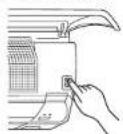 MITSUBISHI MSZ-GB35VA - When the remote controller cannot be used (emergency operation) - 1