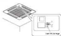 MITSUBISHI FDEN50VF - BEI LANGSAMEM BLINKEN (2 Sekunden lang Licht. 1 Sekunde aus.) DER TIMER/CHECK-KONTROLLLAMPE (GELB) - 1