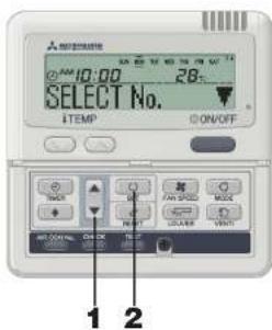 MITSUBISHI FDEN50VF - TIMER-BETRIEB < KABEL-FERNBEDIENUNG > - 8