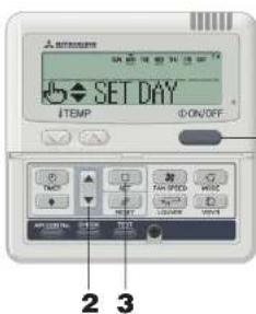MITSUBISHI FDEN50VF - TIMER-BETRIEB < KABEL-FERNBEDIENUNG > - 1