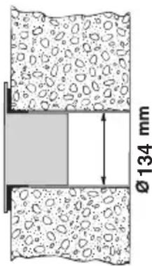 Ø134 mm
