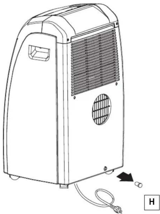 DELONGHI PAC CQ 82 - ARBEITSVORGÄNGE AM ENDE DER SAISON - 1