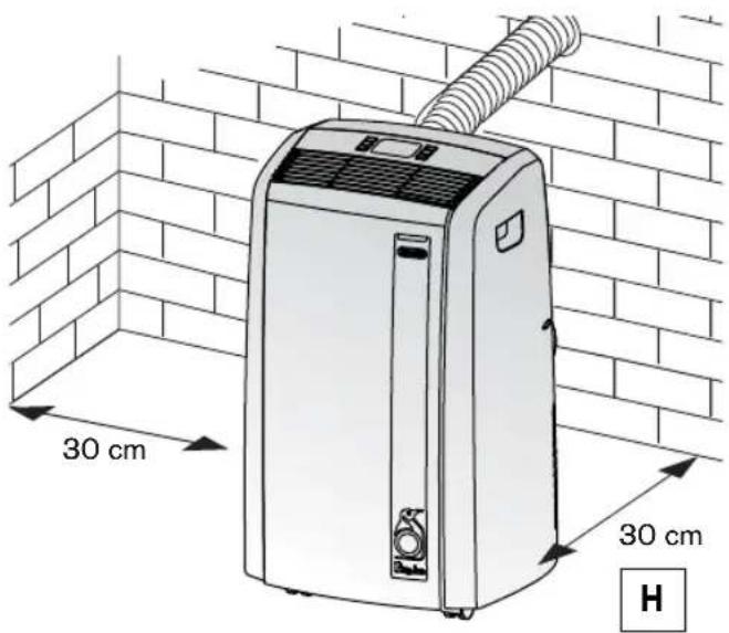 30 cm 30 cm H