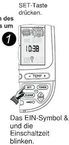 AIRWELL Florida FLO DC Inverter - TIMER-EINSCHALTZEIT EINSTELLEN - 1