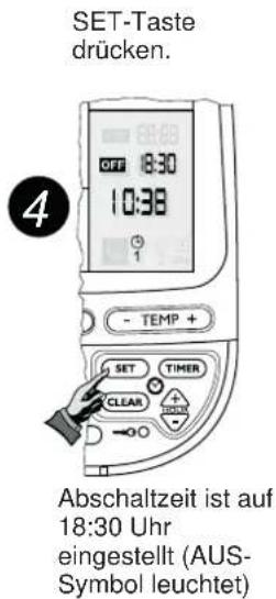 AIRWELL Florida FLO DC Inverter - TIMER-ABSCHALTZEIT EINSTELLEN - 4