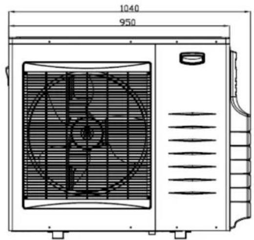 AIRWELL Florida FLO DC Inverter - Außenteil: GC 30 DC INV - 1