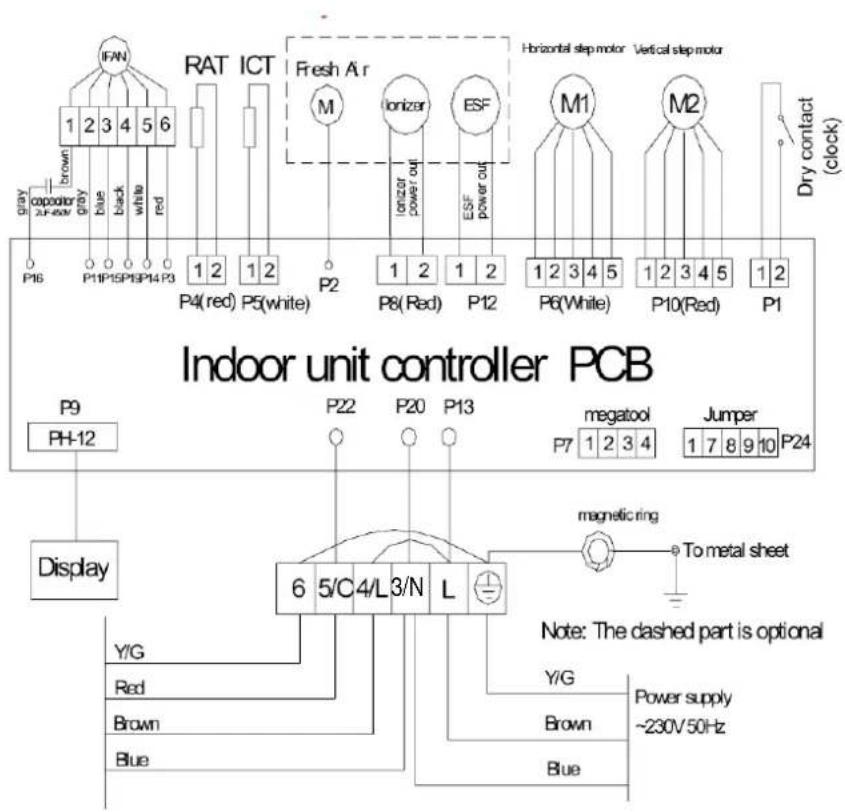 AIRWELL Florida FLO DC Inverter - SCHALTPLÄNE - 1