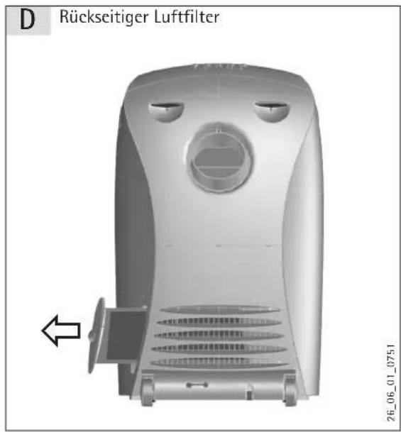 AEG K 26 A - Reinigung der Luftfilter - 1