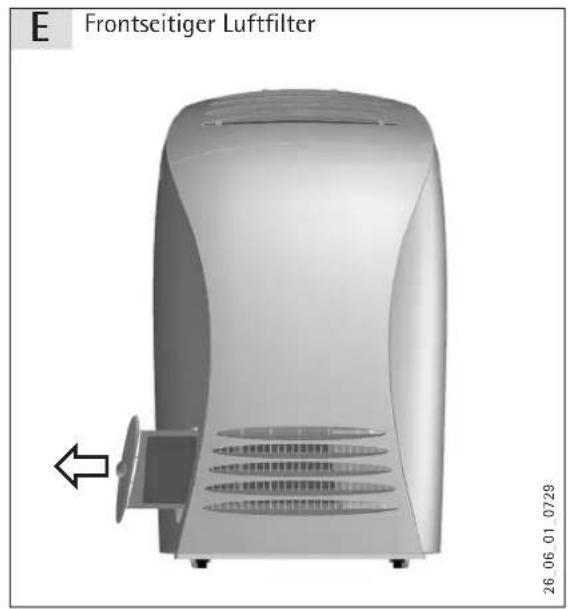 AEG K 36 A - Reinigung der Luftfilter - 2